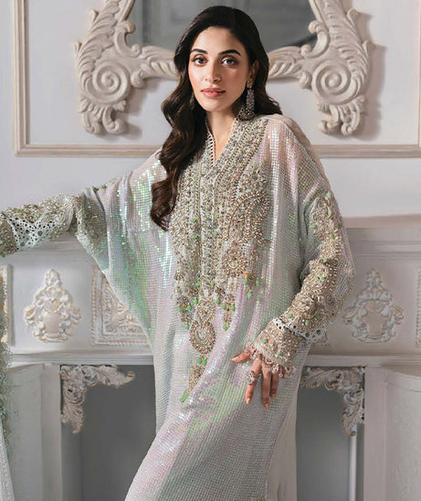 Maria B Mbroidered Unstitched`25 D#05