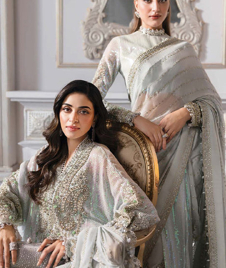 Maria B Mbroidered Unstitched`25 D#05