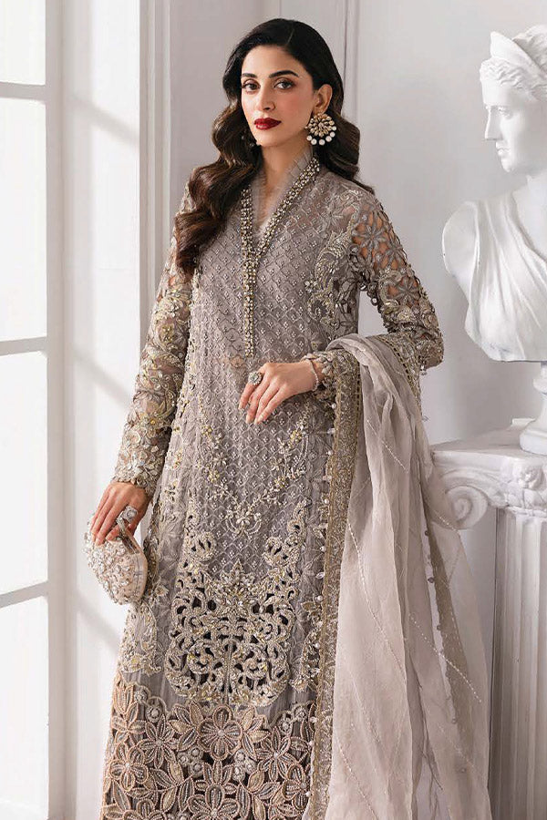 Maria B Mbroidered Unstitched`25 D#06