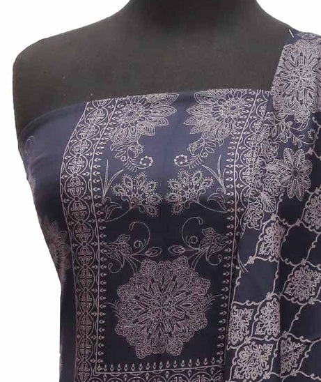 Marina Printed 3Pcs`21 D#100 (Charcoal)
