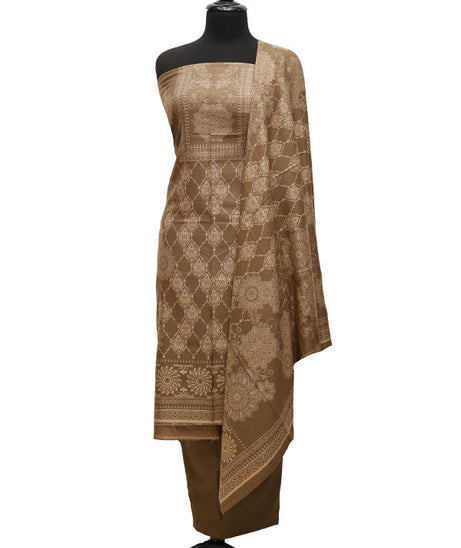 Marina Printed 3Pcs`21 D#100 (L Brown)