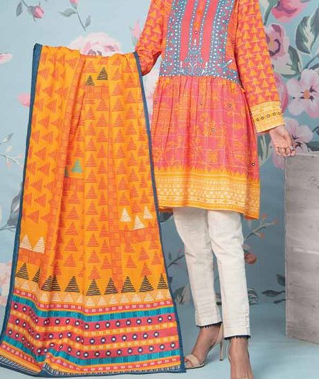Marinas Print Khaddar'21 MAR#201081 B