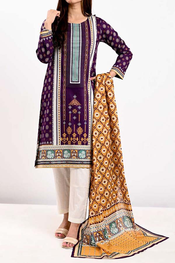 Marinas Print Lawn`24 D#01