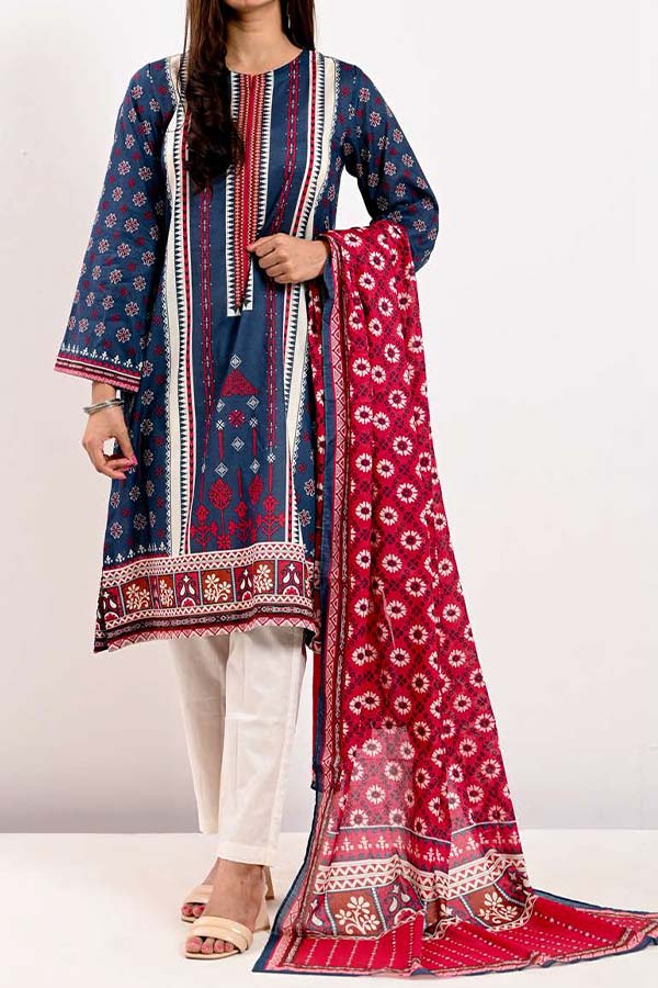 Marinas Print Lawn`24 D#04