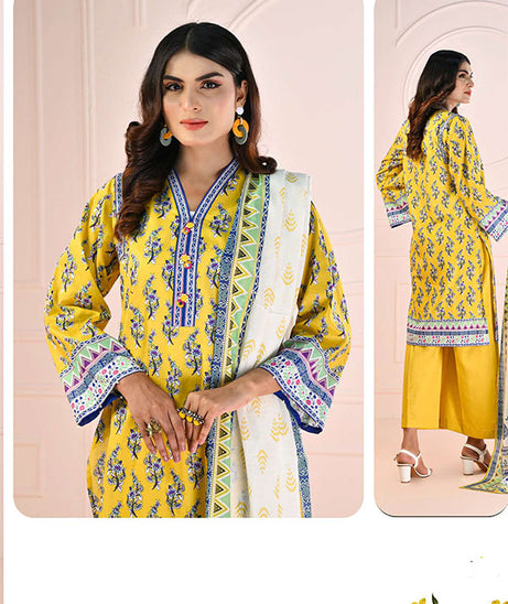 Marinas Print Lawn`25 MARL#2410005-B