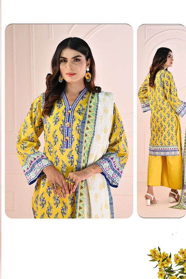 Marinas Print Lawn`25 MARL#2410005-B