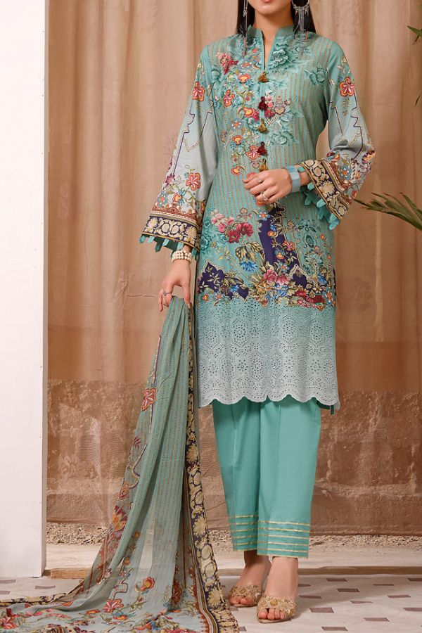 Mariyah Chikankari Lawn`22 D#09