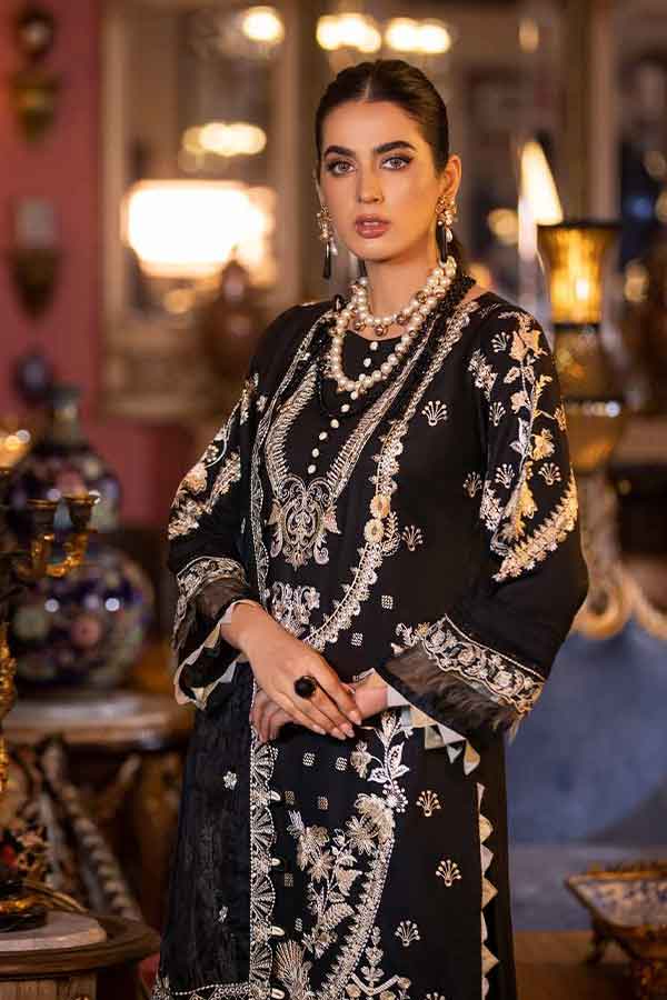 Marjjan Zauq Festive Collection`22 LV#21 (CLASSIC SAFFRON)