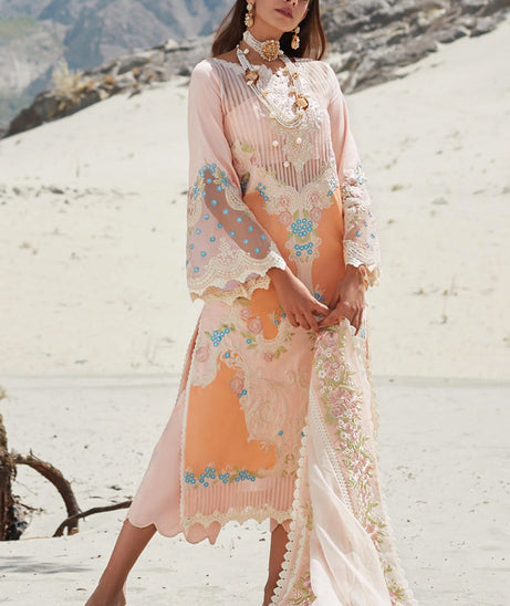Crimson X Saira Shakira Luxury Lawn `23 D#8B