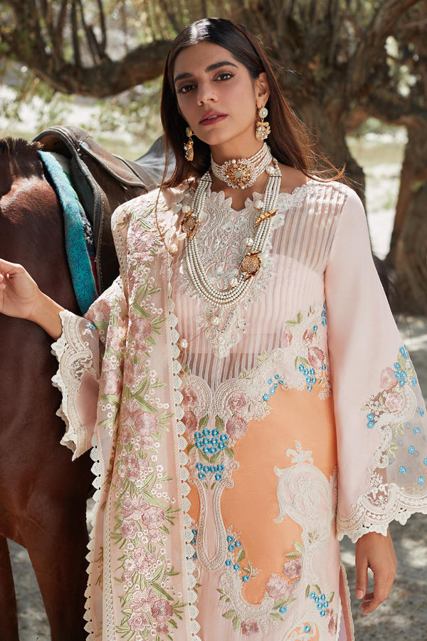 Crimson X Saira Shakira Luxury Lawn `23 D#8B