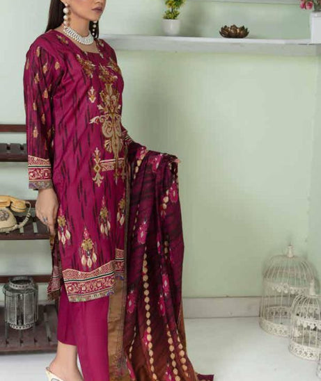 Marwah D/Emb Linen`22 D#5664