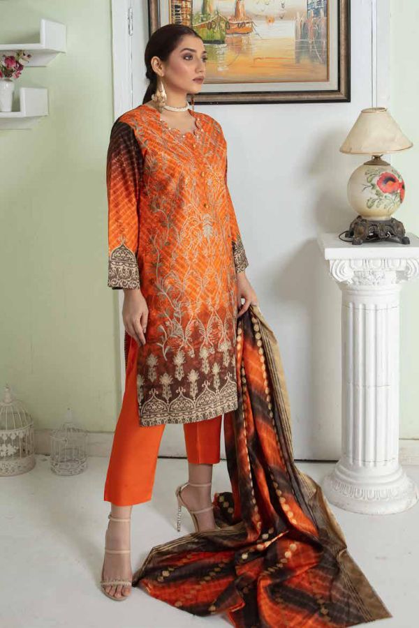 Marwah D/Emb Linen`22 D#5665