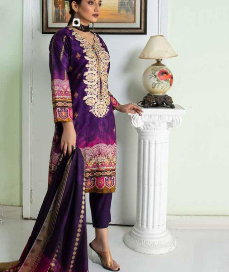Marwah D/Emb Linen`22 D#5667