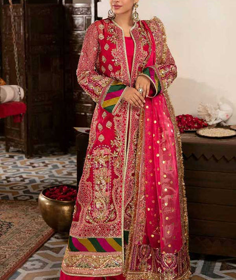 Maryam Hussain Gulaab Wedding Chiffon'22 D#6 (BANO)