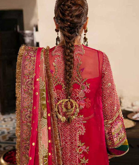 Maryam Hussain Gulaab Wedding Chiffon'22 D#6 (BANO)