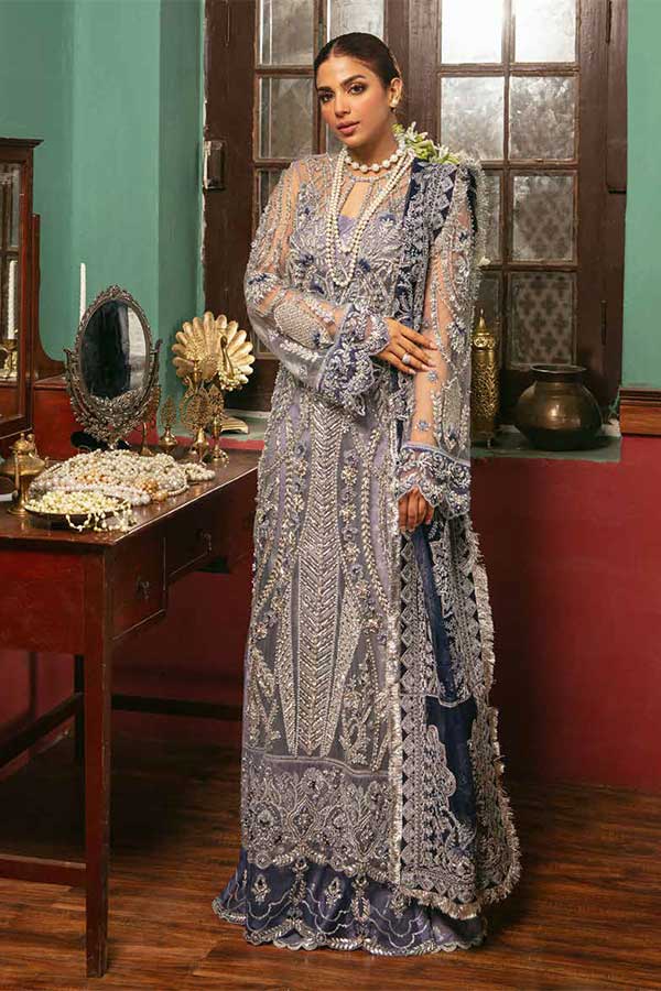 Maryam Hussain Gulaab Wedding Chiffon'22 D#3 (CHANDNI)
