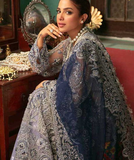 Maryam Hussain Gulaab Wedding Chiffon'22 D#3 (CHANDNI)