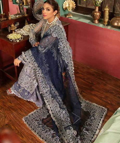 Maryam Hussain Gulaab Wedding Chiffon'22 D#3 (CHANDNI)