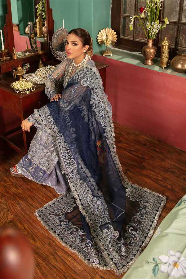 Maryam Hussain Gulaab Wedding Chiffon'22 D#3 (CHANDNI)