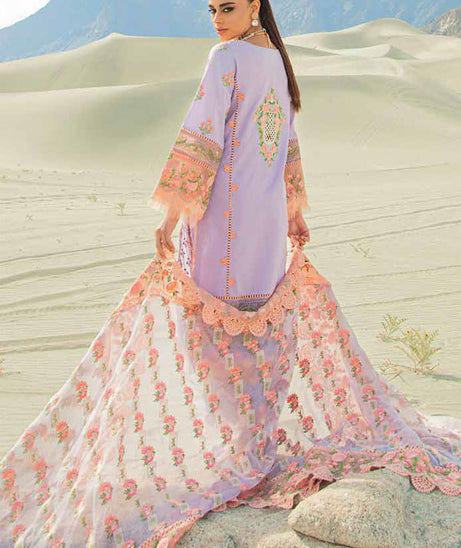 Maryam Hussain Luxury Lawn`23 Vol-2 D#01 (LILLY)