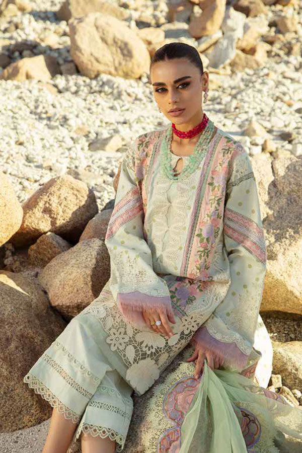 Maryam Hussain Luxury Lawn`23 Vol-2 D#02 (MINT)