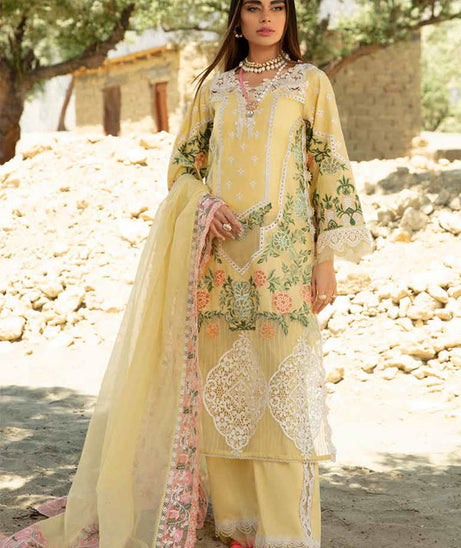Maryam Hussain Luxury Lawn`23 Vol-2 D#08 (SUMMER)