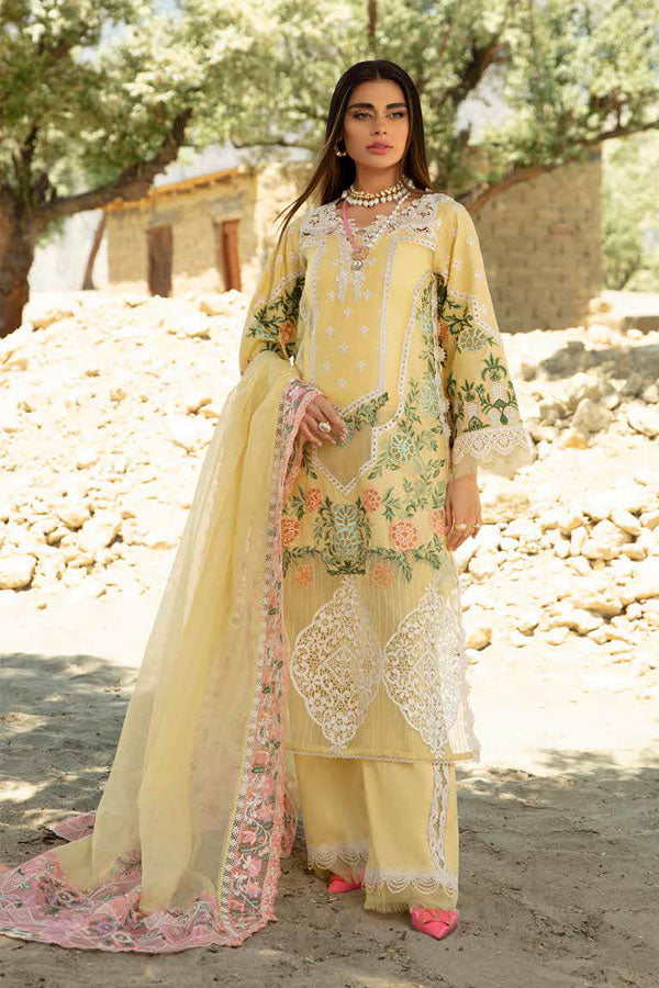 Maryam Hussain Luxury Lawn`23 Vol-2 D#08 (SUMMER)