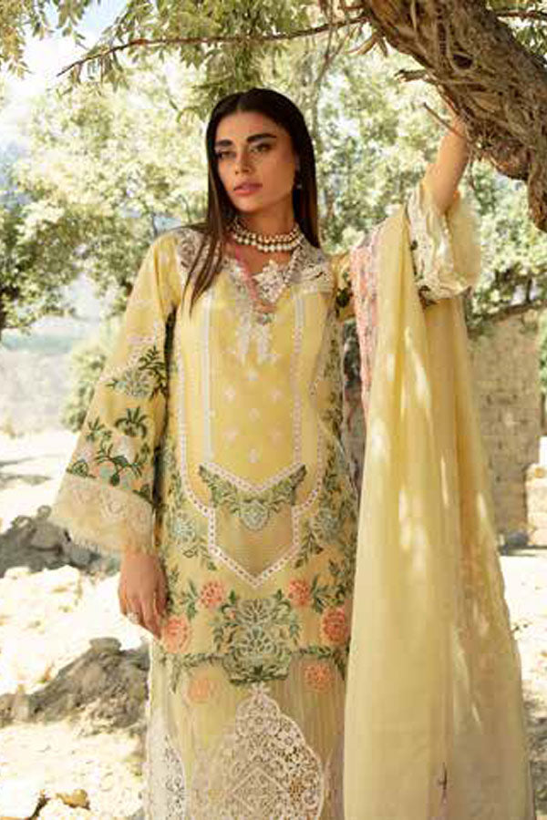 Maryam Hussain Luxury Lawn`23 Vol-2 D#08 (SUMMER)