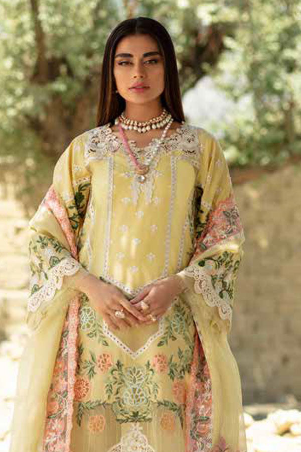 Maryam Hussain Luxury Lawn`23 Vol-2 D#08 (SUMMER)