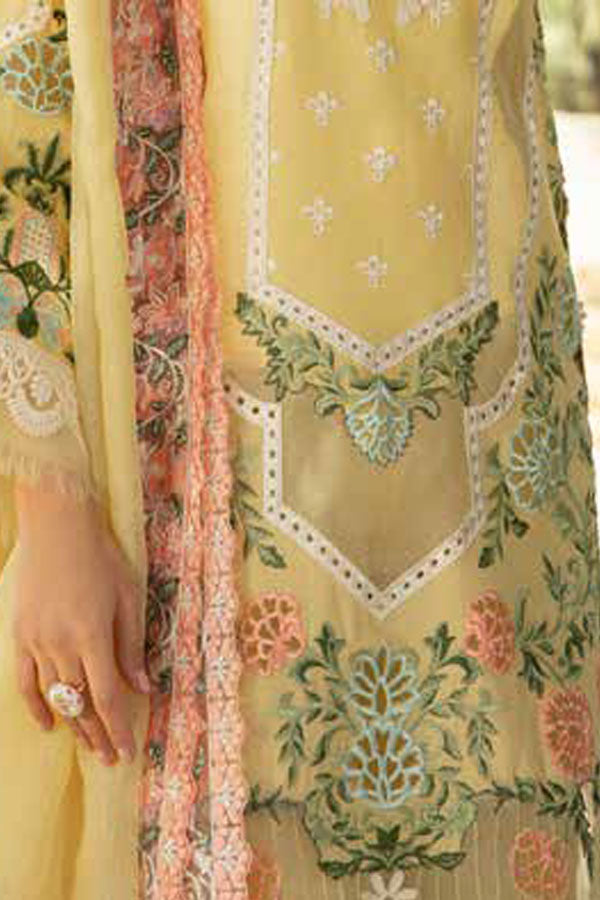 Maryam Hussain Luxury Lawn`23 Vol-2 D#08 (SUMMER)