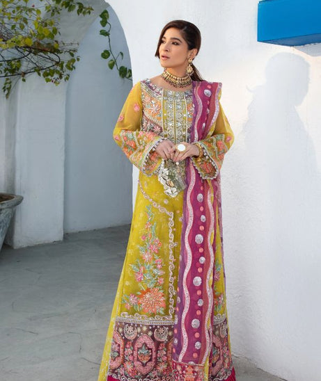 Maryam Hussain Wedding Collection'21 D#7 Amtul