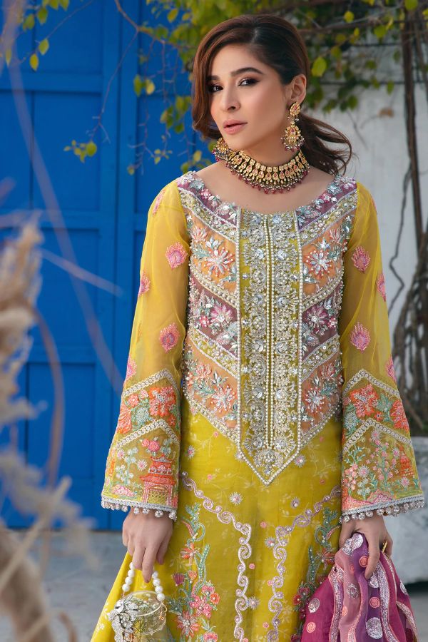 Maryam Hussain Wedding Collection'21 D#7 Amtul