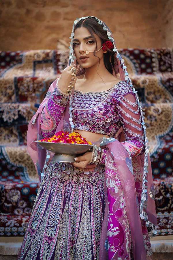 Maryam Hussain Wedding Collection'22 MEHFIL