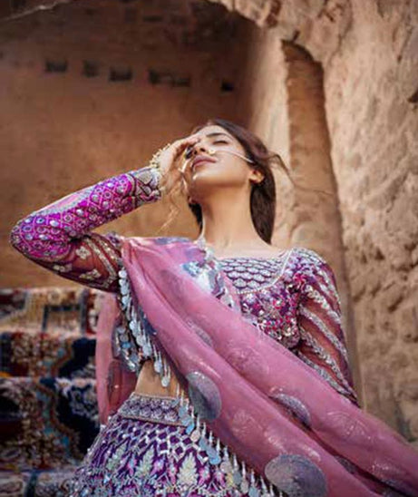 Maryam Hussain Wedding Collection'22 MEHFIL