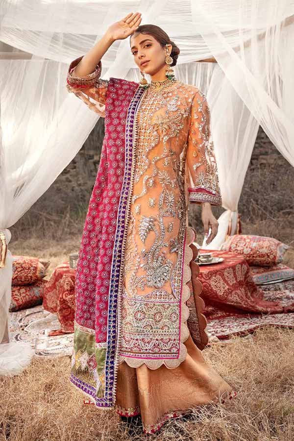 Maryam Hussain Wedding Collection'22 NUREH
