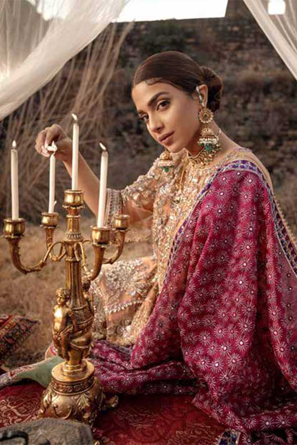 Maryam Hussain Wedding Collection'22 NUREH