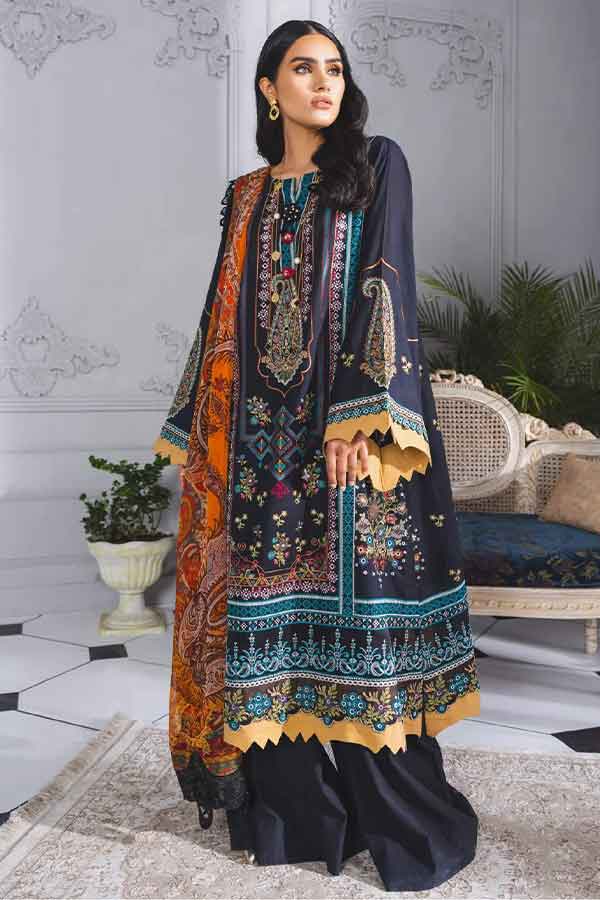 Maryum N Maria Luxury Lawn`21 ML#201