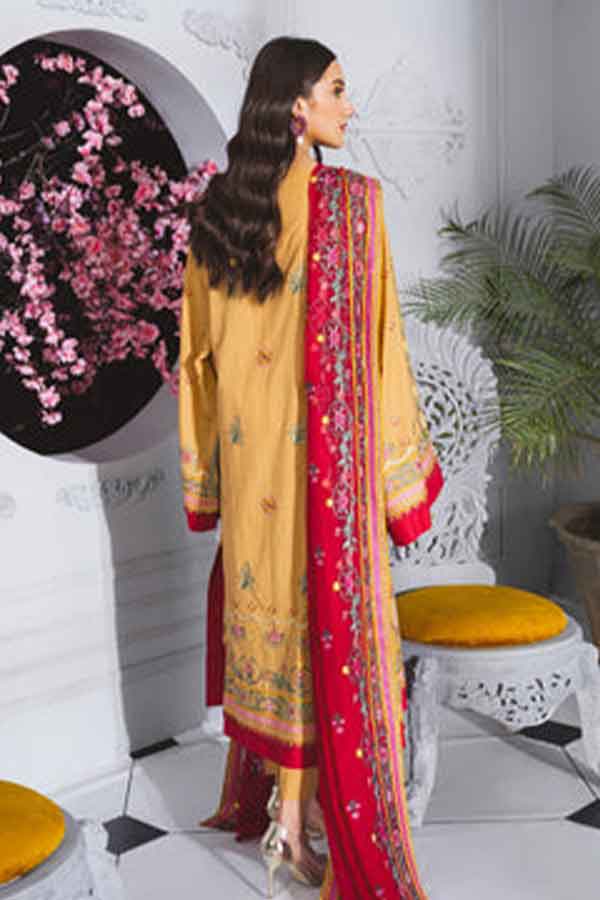 Maryum N Maria Luxury Lawn`21 ML#206