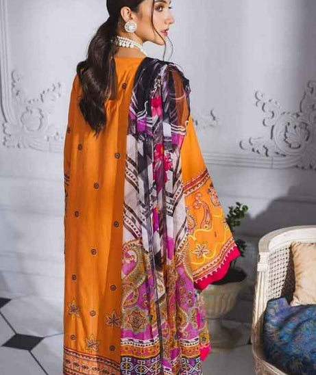 Maryum N Maria Luxury Lawn`21 ML#208