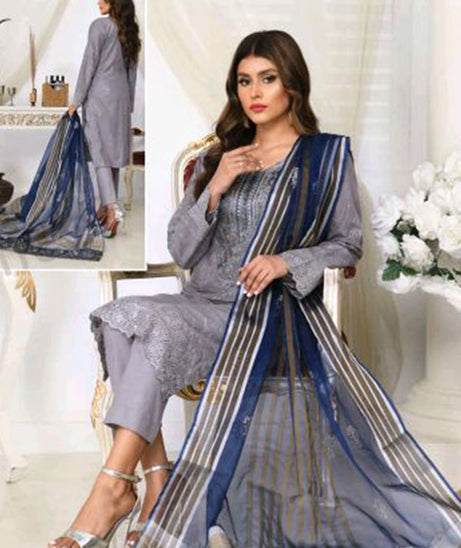 Mashaal C/Kari Emb Lawn`23 D#01