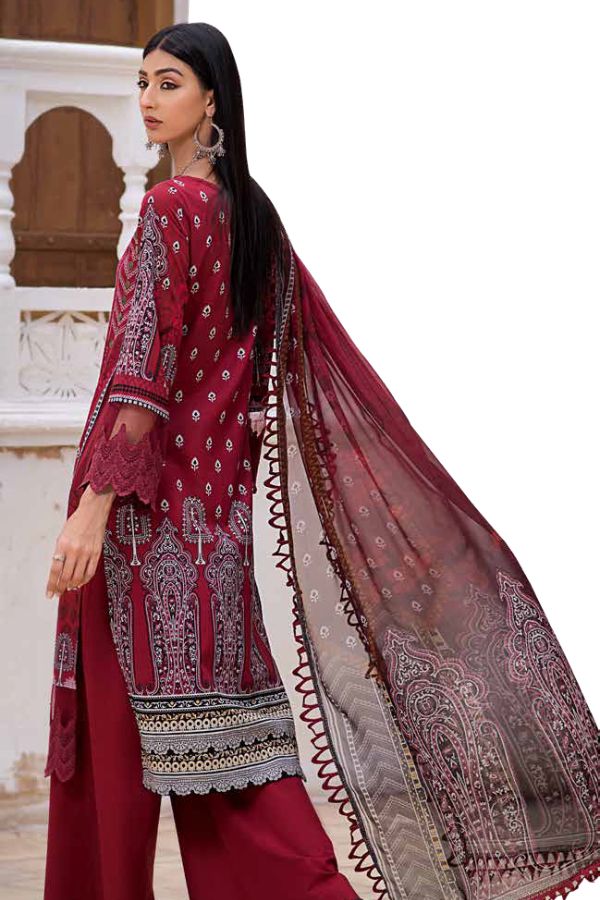 Mausummery S/S Lawn`22 Gulab