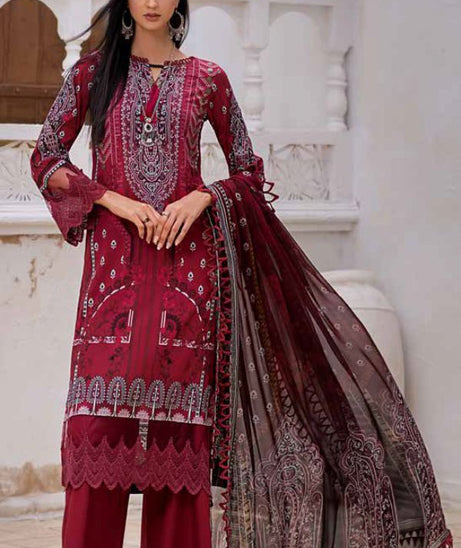 Mausummery S/S Lawn`22 Gulab