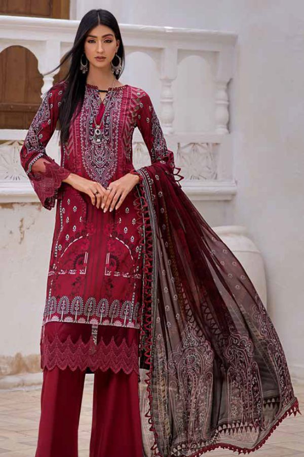 Mausummery S/S Lawn`22 Gulab