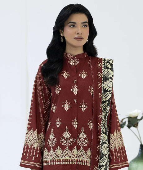 Maya Slub Luxe Khaddar`25 D#1 (Skin)