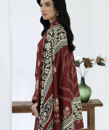 Maya Slub Luxe Khaddar`25 D#1 (Skin)