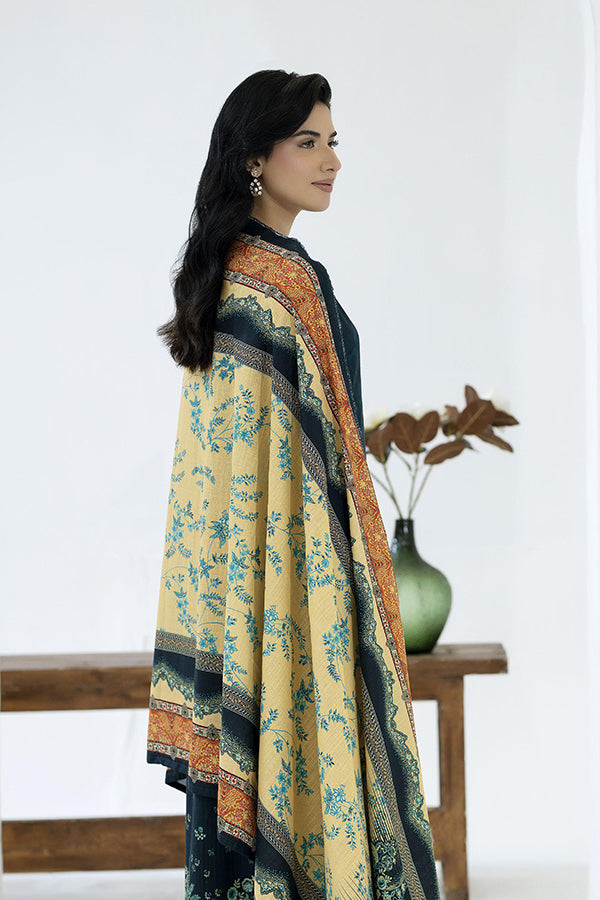 Maya Slub Luxe Khaddar`25 D#1 (M Green)