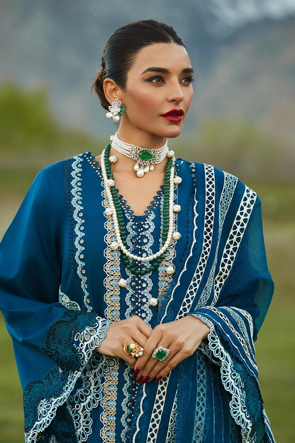 Crimson X Saira Shakira Luxury Lawn `23 D#7A