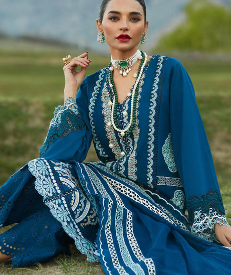 Crimson X Saira Shakira Luxury Lawn `23 D#7A