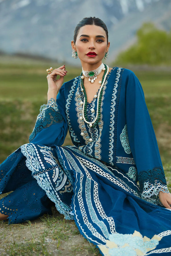 Crimson X Saira Shakira Luxury Lawn `23 D#7A