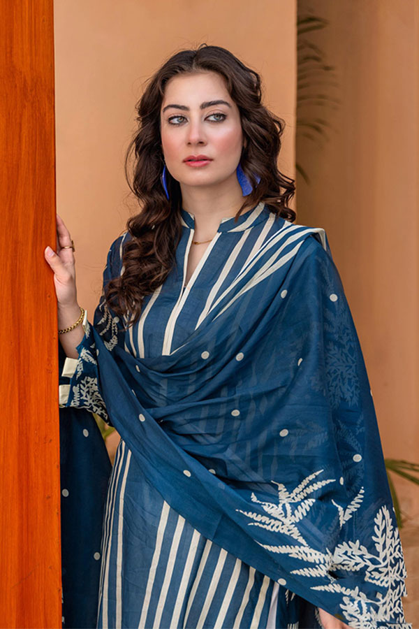 Meeral Bahaar Premium Lawn`26 D#1 (Zink)